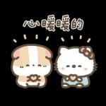 Hello Kitty 50週年 x 天竺鼠布丁 溫暖日常