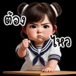 cute kindergarten girl v.3