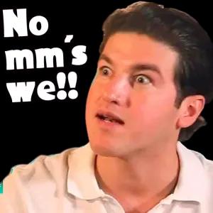 No, mm's we!! - getsticker.com