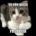 se nao gosta respeita