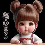 丸子頭妹妹好可愛