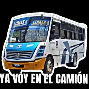 LOMAS 4 TORRENTES & BARIAS LOMAS 4 COSTERA - CENTRO URBANOS DEL PUERTO YA VOY EN EL CAMIÓN - getsticker.com
