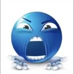 blue emojiss
