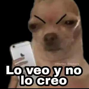 Lo veo y no lo creo - getsticker.com