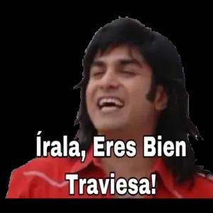 írala, Eres Bien Traviesa! - getsticker.com
