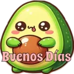 Cute avocado