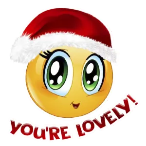 YOU'RE LOVELY! - getsticker.com