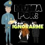 multa por.  