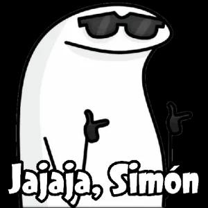 Jajaja, Simon - getsticker.com