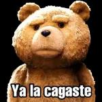 Ya la cagaste