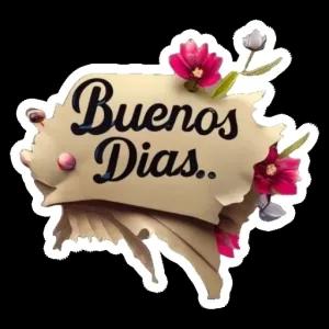 Buenos Dias.. - getsticker.com