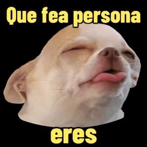 Que fea persona eres - getsticker.com