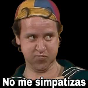 No me simpatizas - getsticker.com