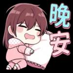 豆豆眼双马尾小孩
