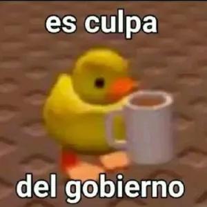 es culpa del gobierno - getsticker.com