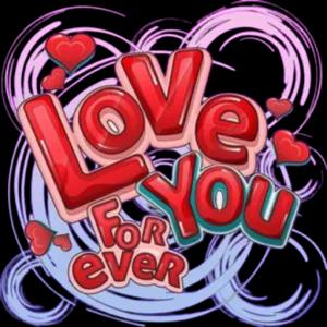 Love you forever - getsticker.com