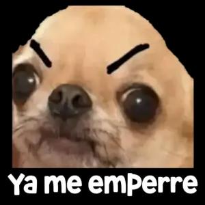 Ya me emperre - getsticker.com