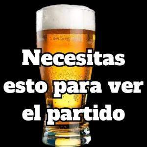 Necesitas esto para ver el partido - getsticker.com
