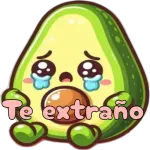 Cute avocado