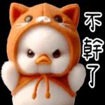 湯圓鴨5：貓貓頭套