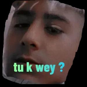 tu k wey ? - getsticker.com