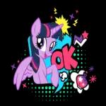Animated MY LITTLE PONY stickers