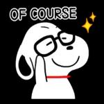 Snoopy Onomatopoeia Stickers
