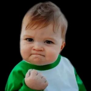 Success Kid - getsticker.com