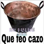 NO PUEDE SER Que feo  cazo