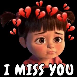 I MISS YOU - getsticker.com