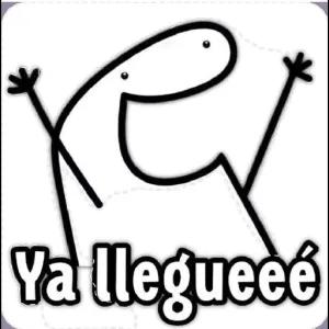 Ya llegueee - getsticker.com