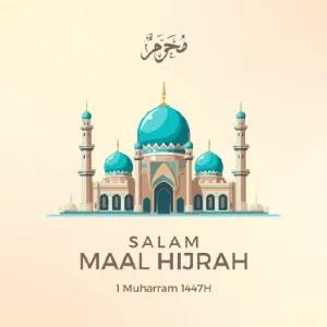 SALAM MAAL HIJRAH 1 Muharram 1447H - getsticker.com
