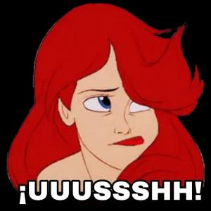 ¡UUUSSSHH! - getsticker.com