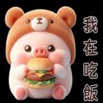 小猪熊好可爱啊