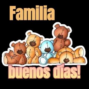 Familia buenos días! - getsticker.com