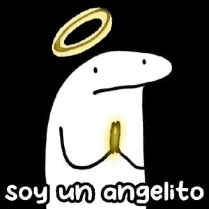 soy un angelito - getsticker.com