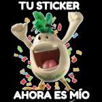 TU STICKER AHORA ES MÍO