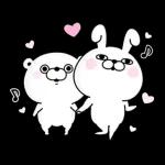 Rabbit100% 有禮貌貼圖