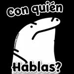 con quién Giseelove_Stickers Hablas?