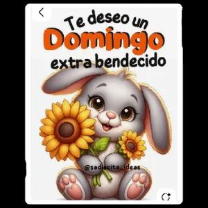 Te deseo un Domingo extra bendecido - getsticker.com