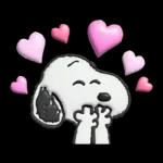 【中文】Snoopy♡立體貼圖