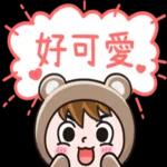 girl sticker 12223🙆‍♀️