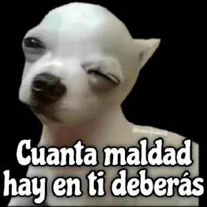 Cuanta maldad hay en ti deberás - getsticker.com
