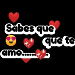 Sabes que te amo. - getsticker.com