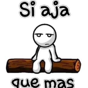 Si aja que mas - getsticker.com