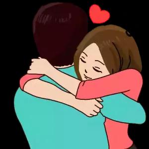 Hug... - getsticker.com