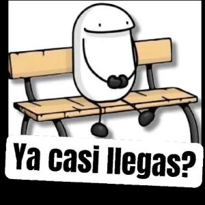 Ya casi llegas? - getsticker.com