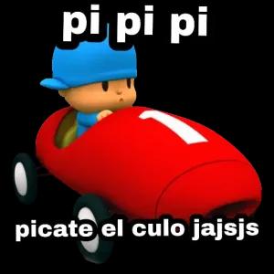 pi pi pi pi picate el culo jajsjs - getsticker.com