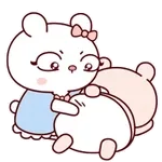 ¡Descanso total! 😌🍑