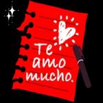 Te amo, eres mi todo.